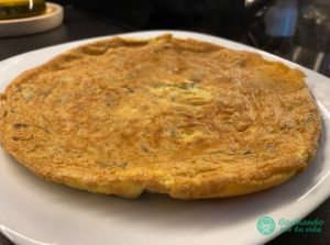 Receta tortilla de Setas