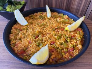 Paella de verduras