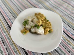 Bacalao en salsa de limón
