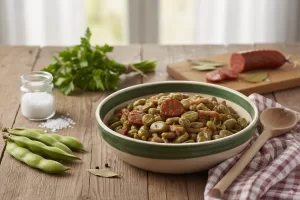 guiso de habas de la abuela receta facil