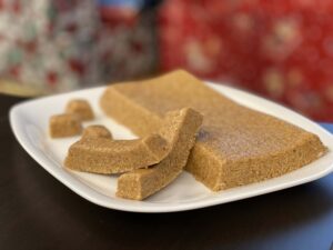 Turrón de jijona o turrón blando casero