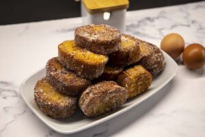 Torrijas receta tradicional y en freidora de aire