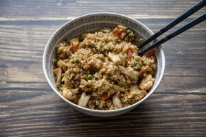 Arroz frito japonés