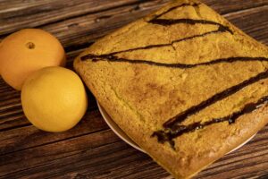 Bizcocho de naranja extra esponjoso