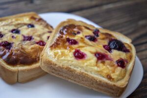 Tostadas de cheesecake