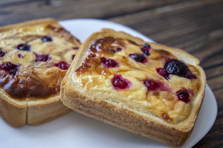 Tostadas de cheesecake