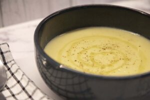 Vickysoisse receta crema de puerros