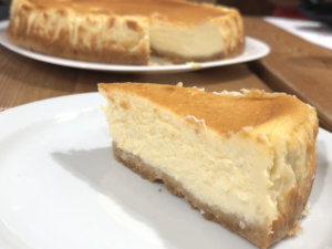 Tarta de queso cremosa