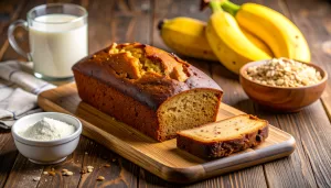 Banana bread casero fácil y esponjoso: la receta perfecta